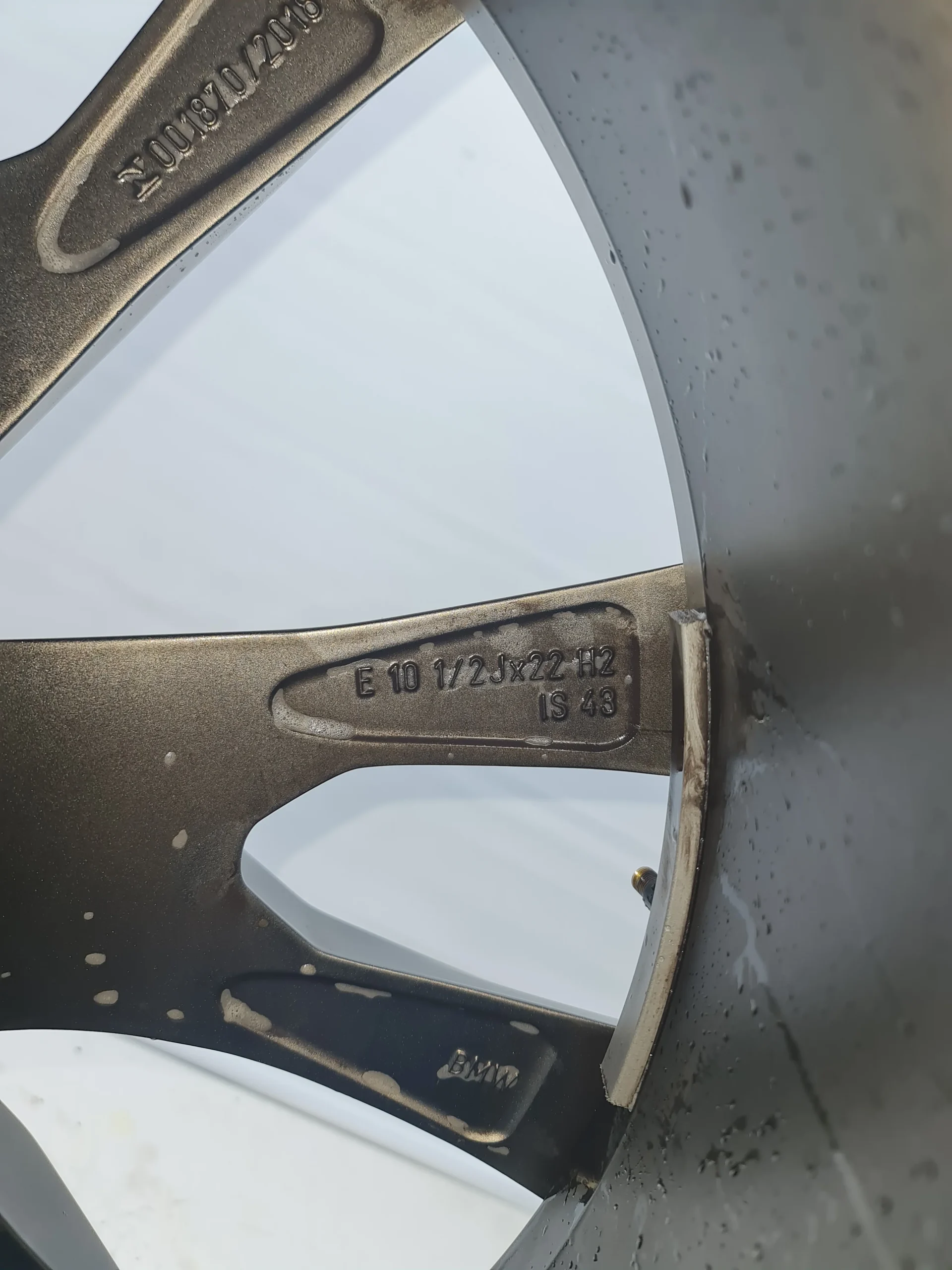 OEM BMW X7 G07 Single 22 Inch Rear Wheel for Sale OEM BMW X7 G07 Single 22 Inch Rear Wheel for Sale