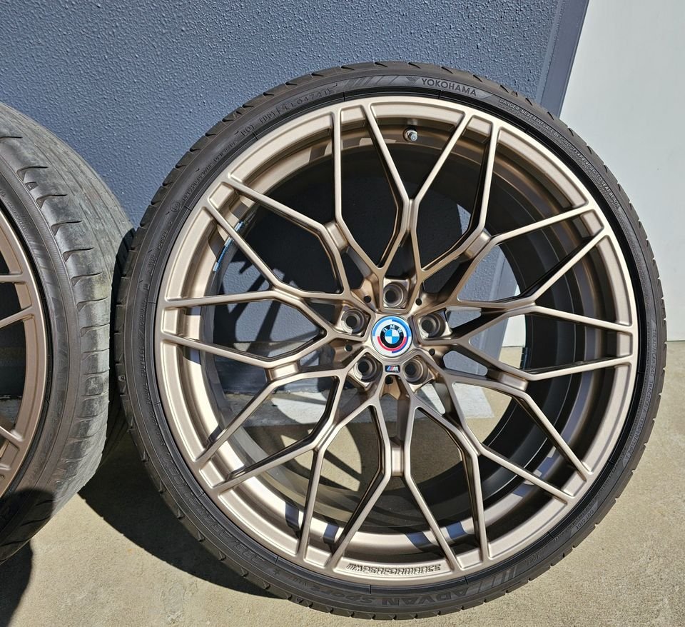 OEM BMW 1000M Forged Lightweight Wheels with Tyres & TPMS for G80 G81 G82 G87 M2 M3 M4 OEM BMW 1000M Forged Lightweight Wheels with Tyres & TPMS for G80 G81 G82 G87 M2 M3 M4