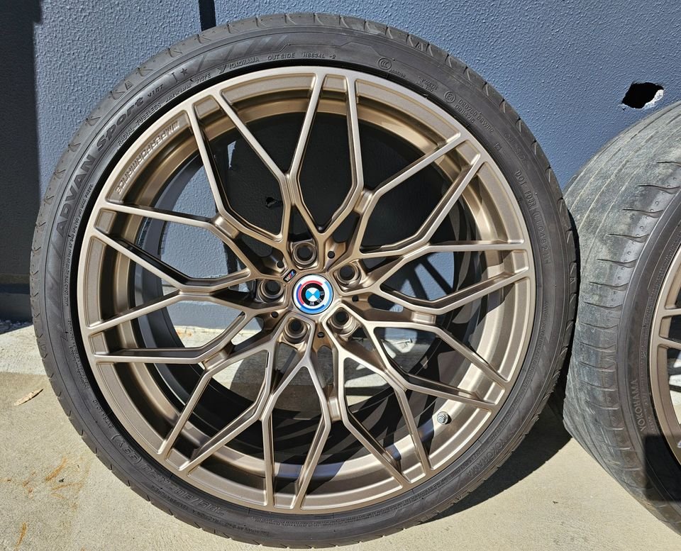 OEM BMW 1000M Forged Lightweight Wheels with Tyres & TPMS for G80 G81 G82 G87 M2 M3 M4 OEM BMW 1000M Forged Lightweight Wheels with Tyres & TPMS for G80 G81 G82 G87 M2 M3 M4