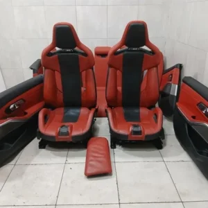 BMW G80 M3 Carbon Bucket Seats Fiona Red Interior OEM